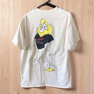 Vintage Dare T Shirt Men's Size Large Darren the Lion Graphic Tee Short Sleeve